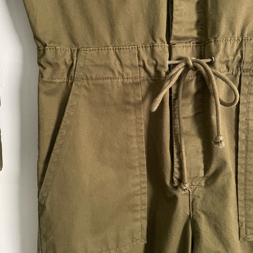 Levi’s Long Sleeve Baggy Surplus Jumpsuit in Olive Green - Picture 8 of 15